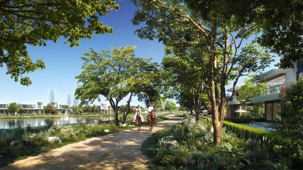 Reitanlage in einer gehobenen Wohncommunity in Dubai